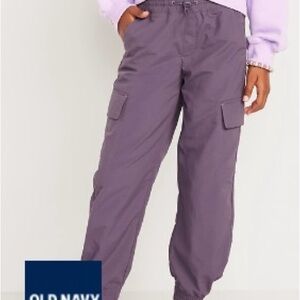 Old Navy Kids Cargo Joggers - Purple